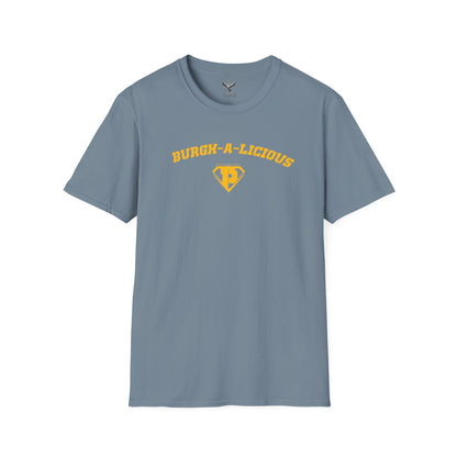 Burgh-A-Licious - City of Steel - Unisex Softstyle T-Shirt Graphic