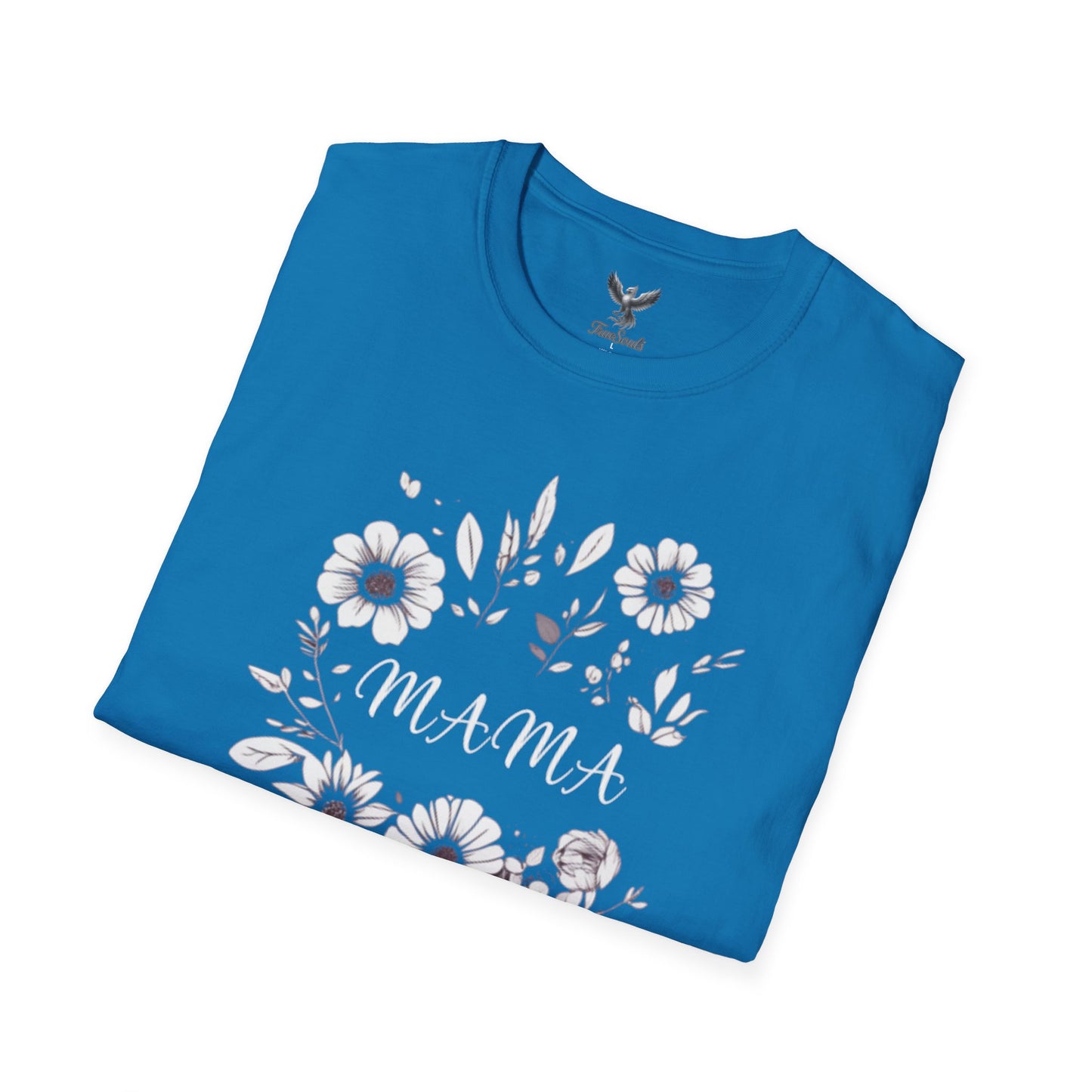 Mama- Flowers - Unisex Softstyle T-Shirt Graphic