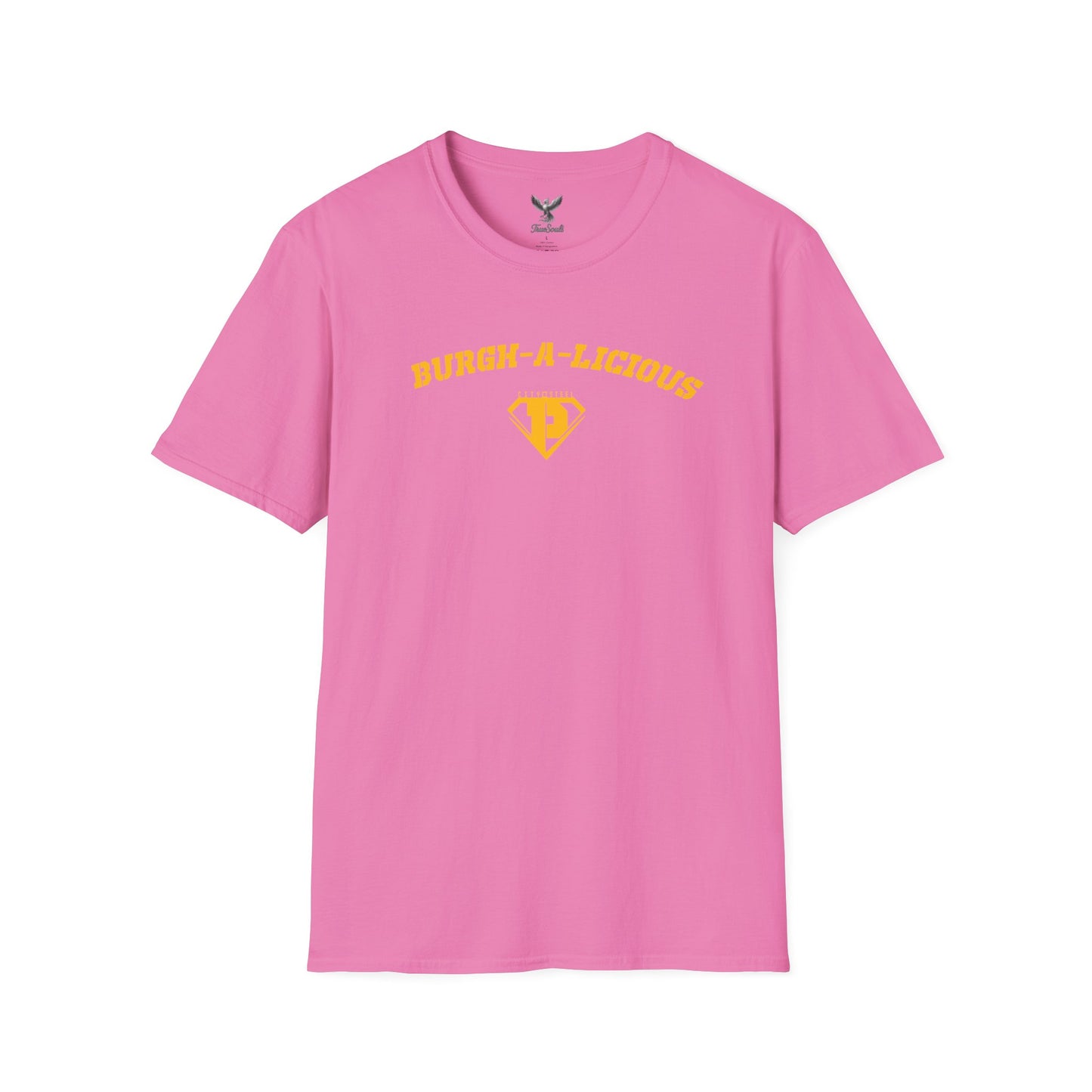 Burgh-A-Licious - City of Steel - Unisex Softstyle T-Shirt Graphic