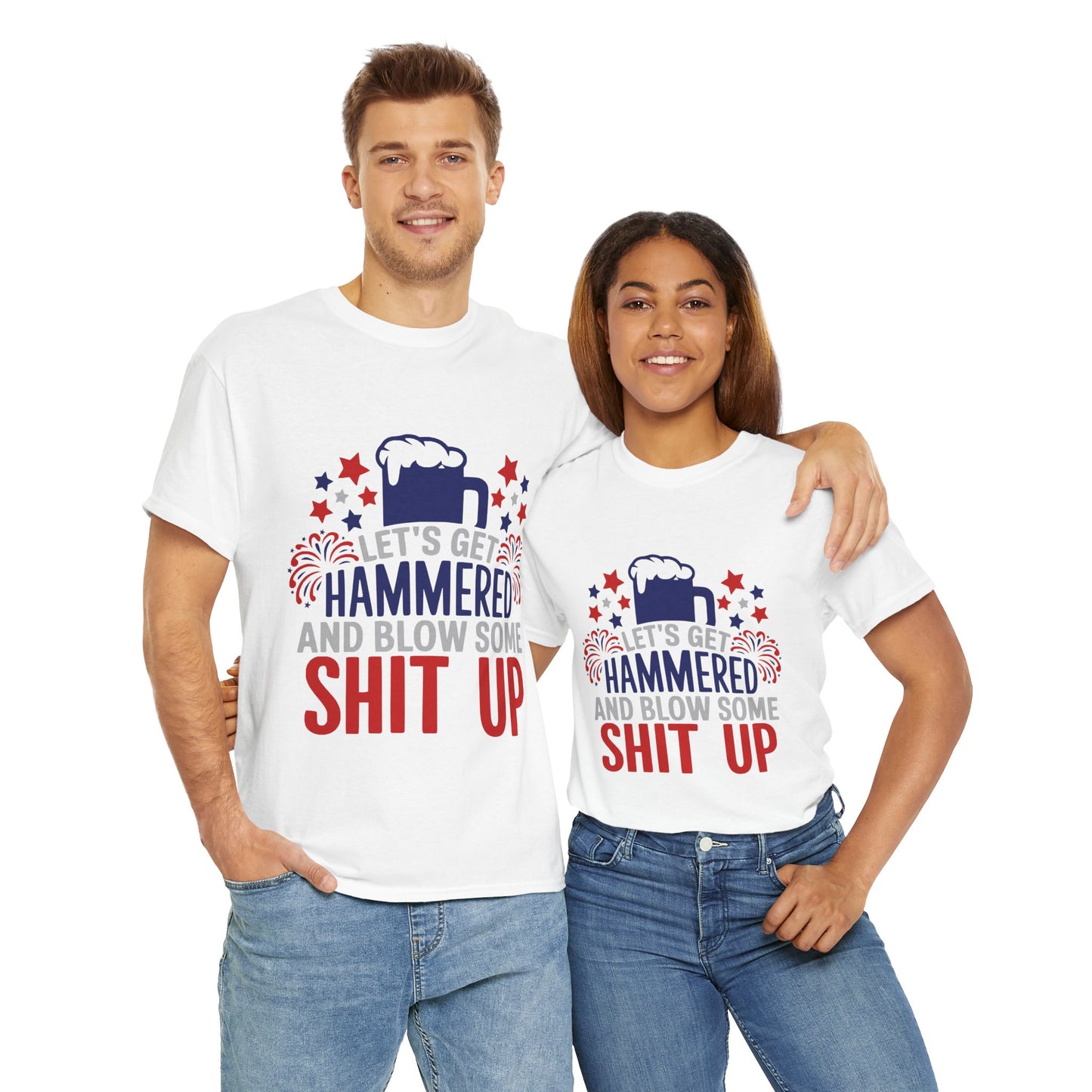 Let's Get Hammered Tee - Direct to Garment
