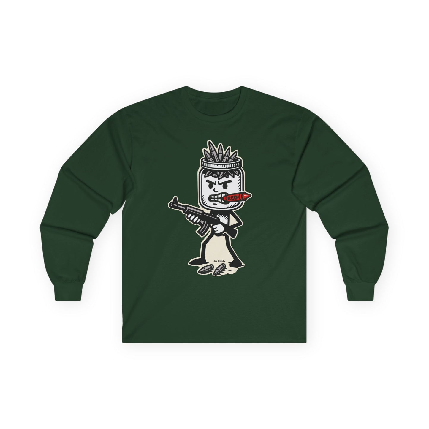 Jar Head - Long Sleeve Tee - Unisex Ultra Cotton Shirt