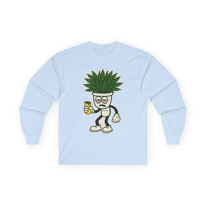 Pot Head - Long Sleeve Tee - Unisex Ultra Cotton Shirt