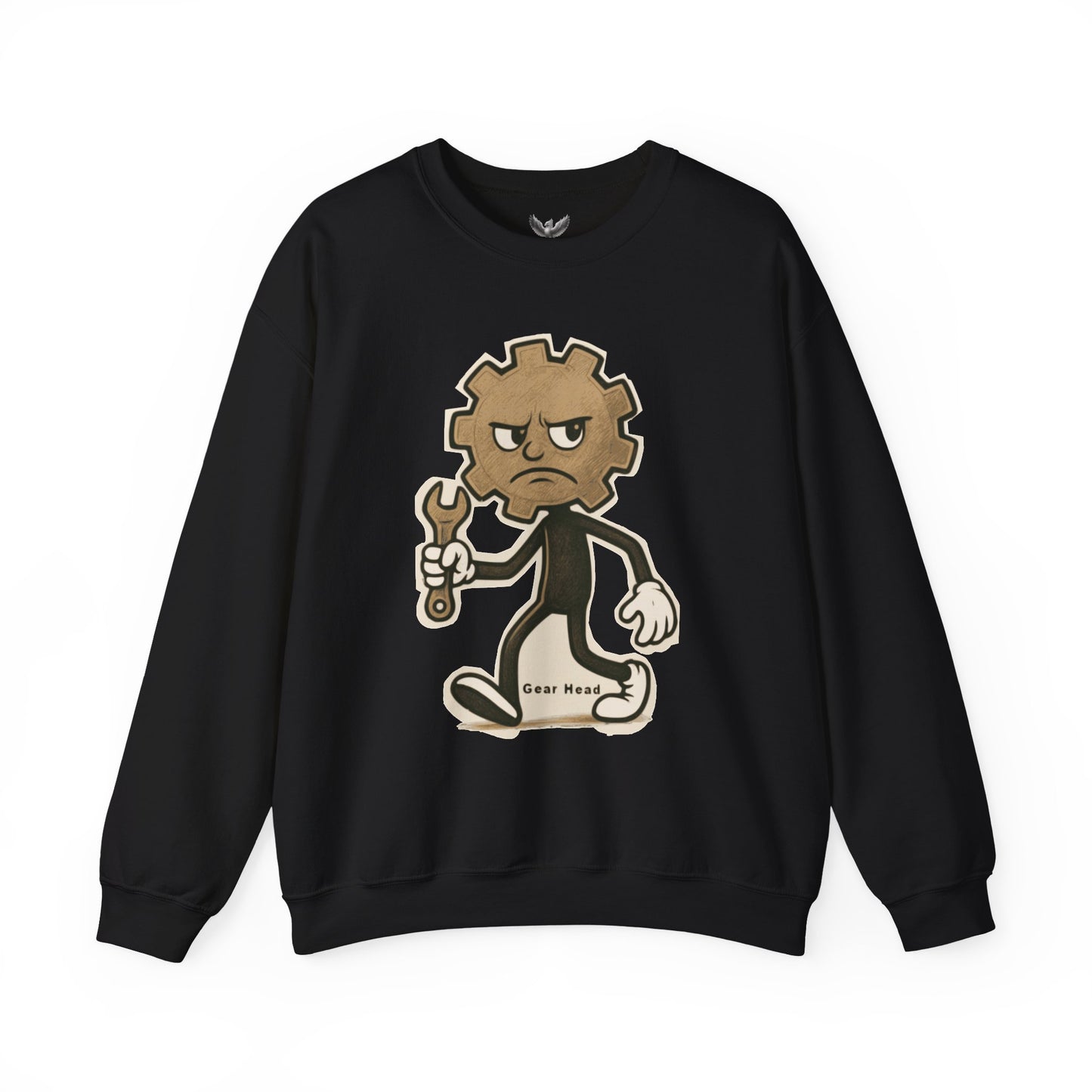 Gear Head - Unisex Crewneck Sweatshirt - Comfortable Stylish Apparel for Everyday Wear