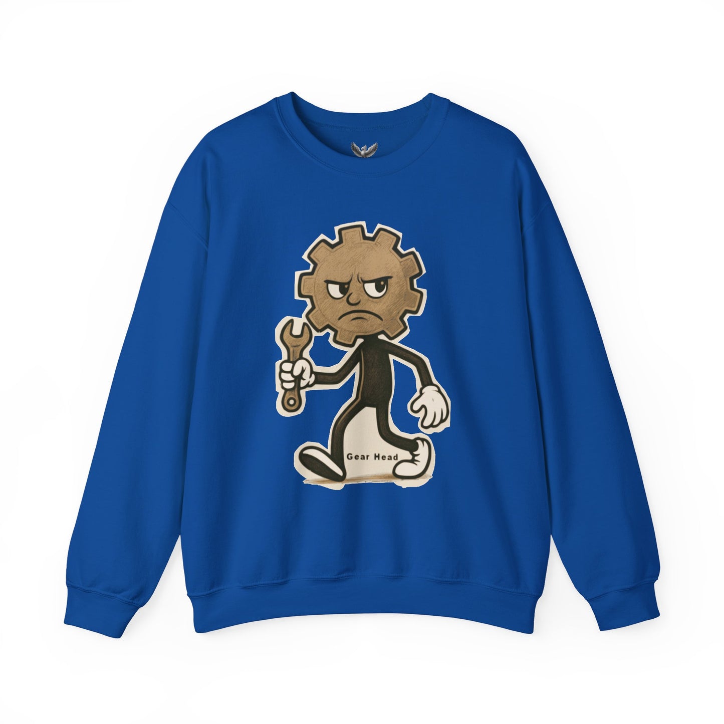 Gear Head - Unisex Crewneck Sweatshirt - Comfortable Stylish Apparel for Everyday Wear