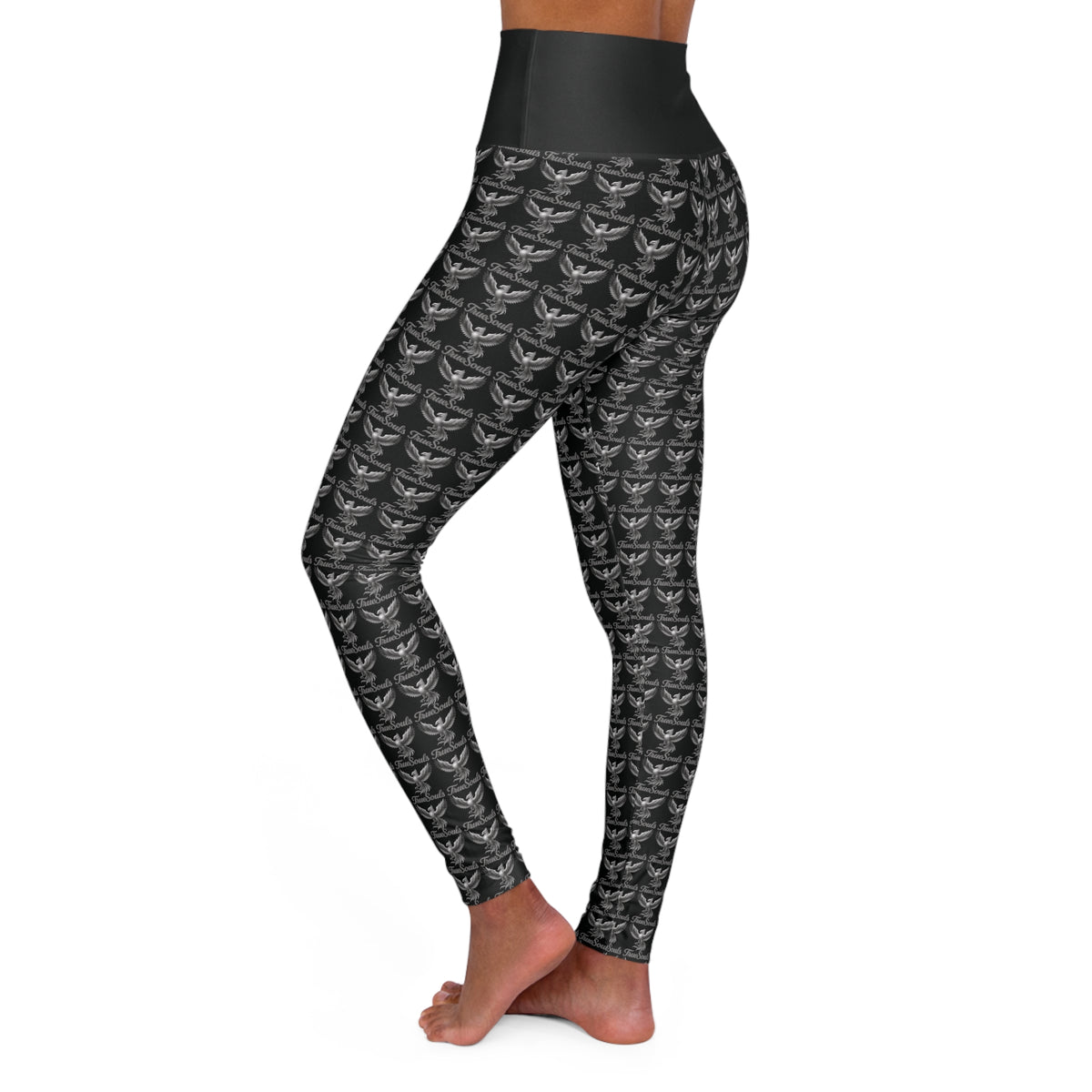 TrueSouls Logo High-Waist Yoga Leggings