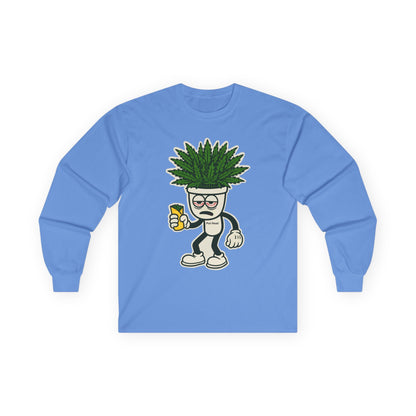 Pot Head - Long Sleeve Tee - Unisex Ultra Cotton Shirt