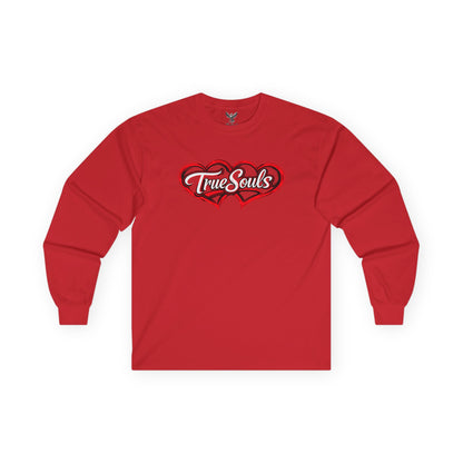 True Souls Double Heart Long Sleeve Tee