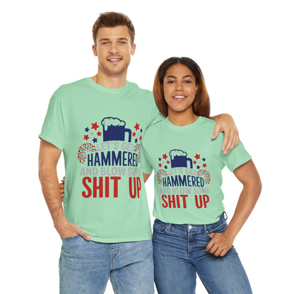 Let's Get Hammered Tee - Direct to Garment