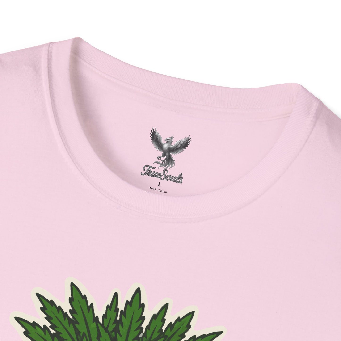Pot Head - Funny Cannabis Plant T-Shirt - Unisex Softstyle Tee