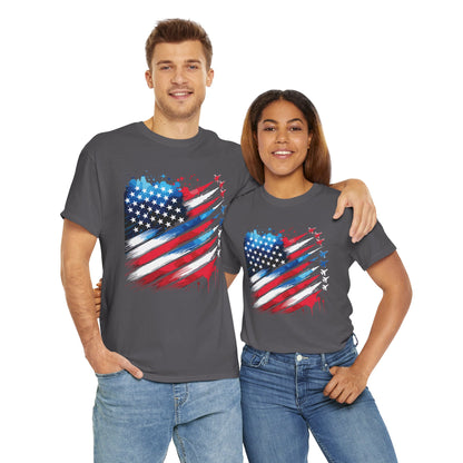 American Flag Jet Flyover Tee - Direct to Garment