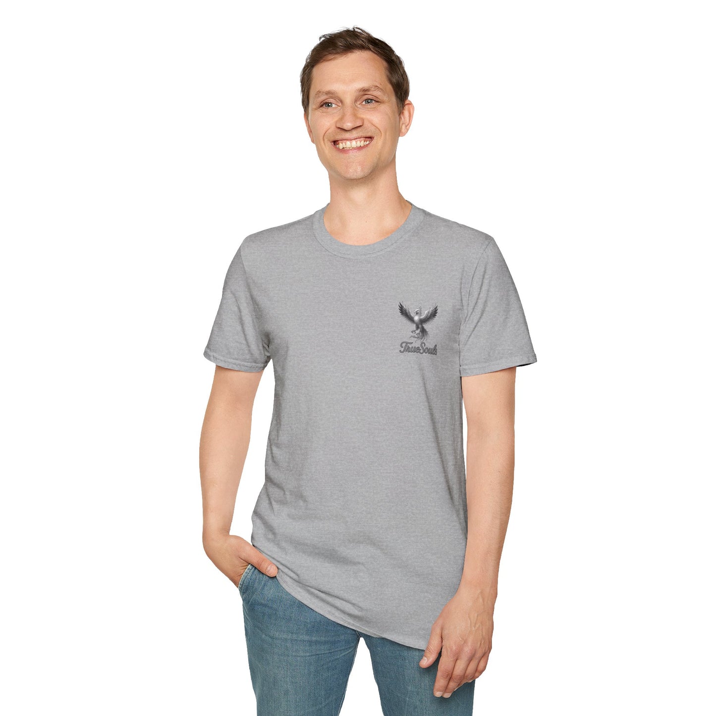 Phoenix Crest Pocket T‑Shirt