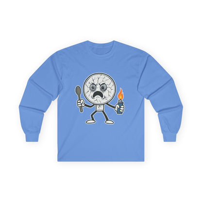Crack Head- Long Sleeve Tee - Unisex Ultra Cotton Shirt