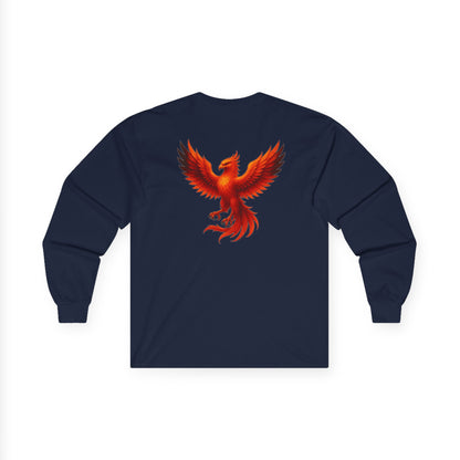 True Souls Phoenix Graphic on Back Long Sleeve Tee