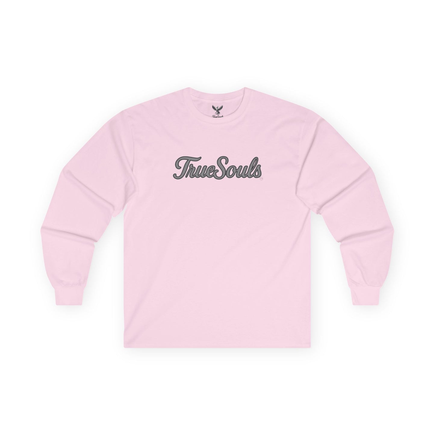 True Souls Black & White Phoenix on Back Long Sleeve Tee