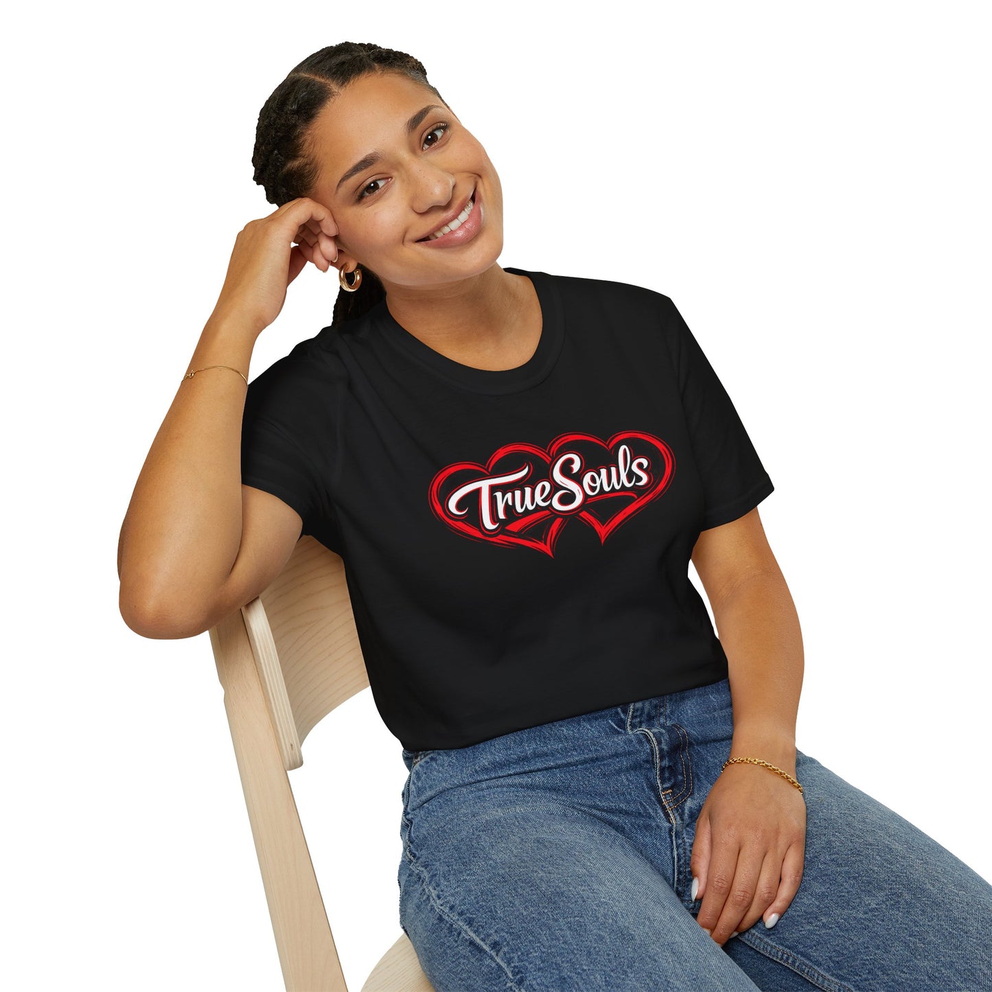 True Souls Double-Heart Graphic Tee