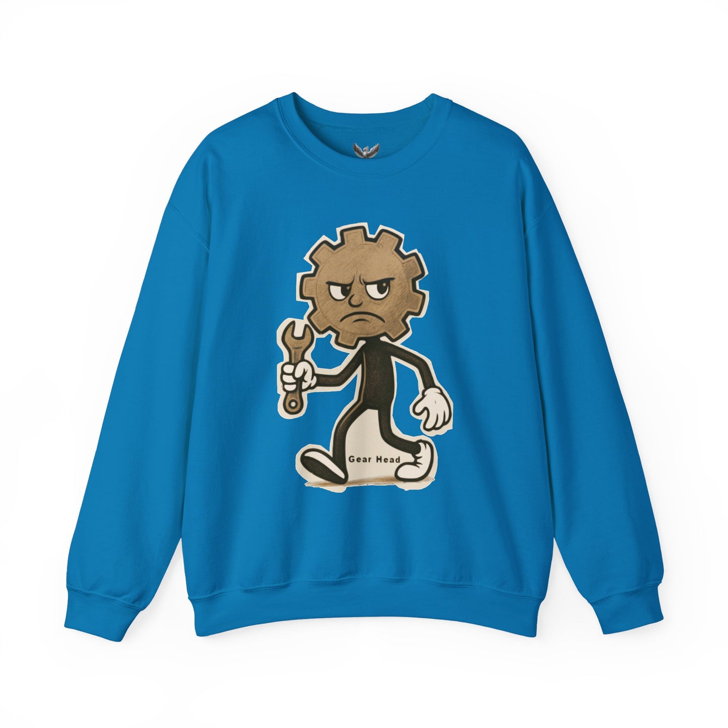 Gear Head - Unisex Crewneck Sweatshirt - Comfortable Stylish Apparel for Everyday Wear