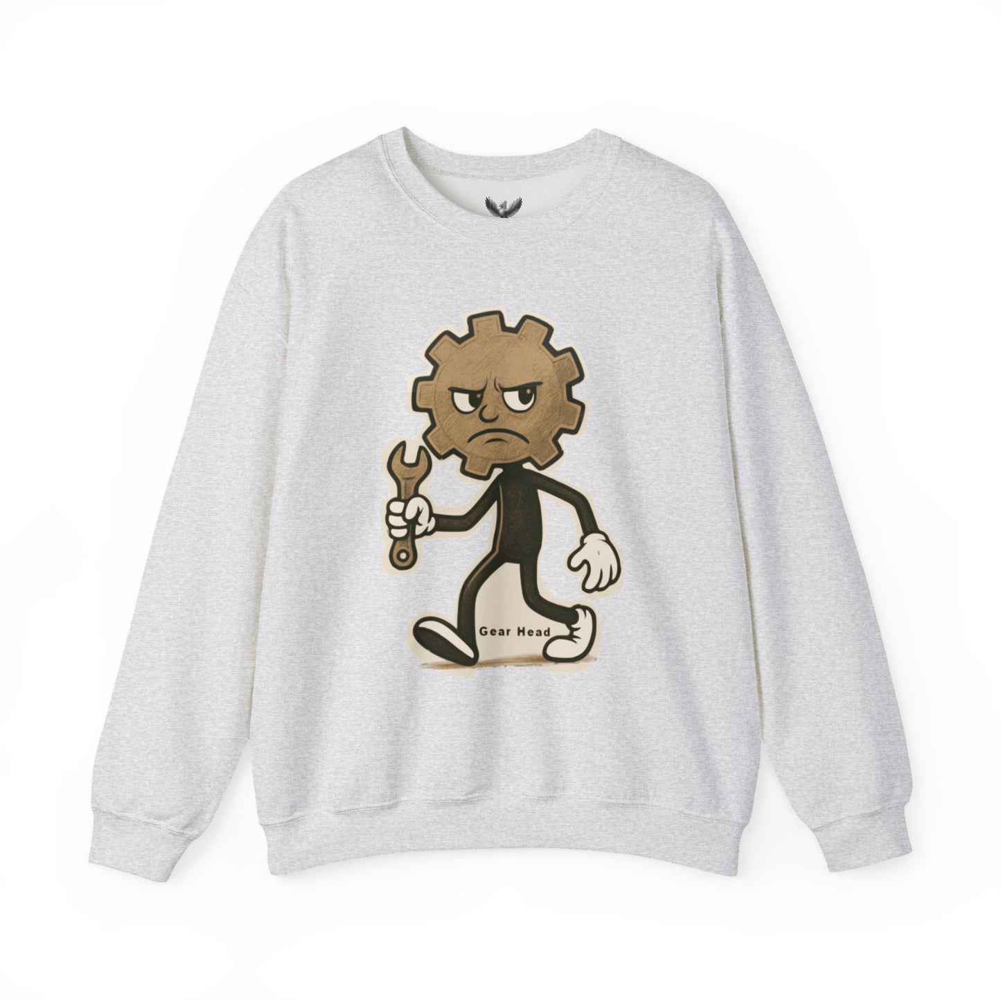 Gear Head - Unisex Crewneck Sweatshirt - Comfortable Stylish Apparel for Everyday Wear