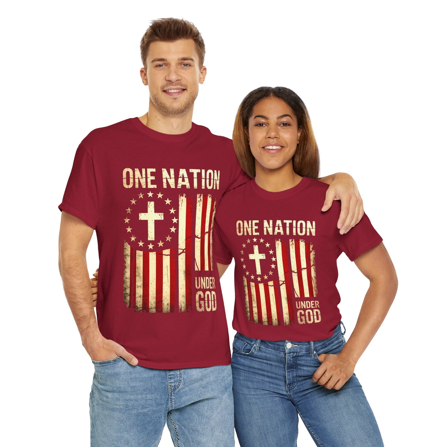 One Nation Under God Tee - Direct to Garment
