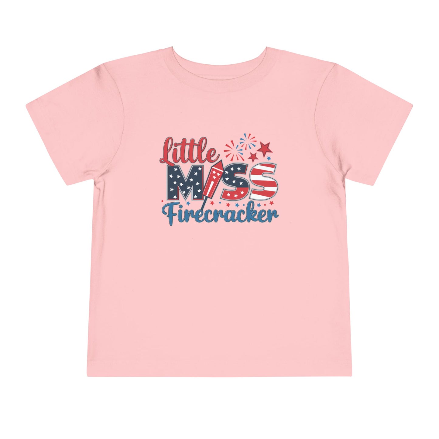 Little Miss Firecracker Toddler Tee- Direct to Garment