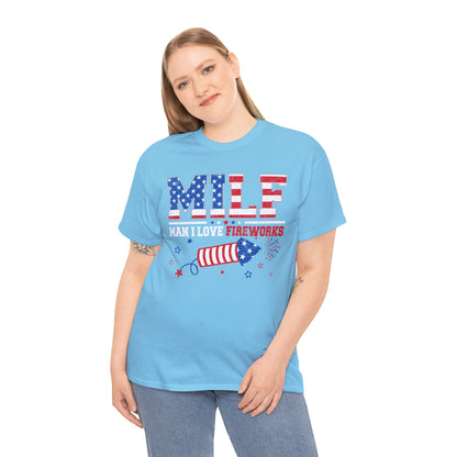 Patriotic MILF Fireworks Tee - Direct to Garment