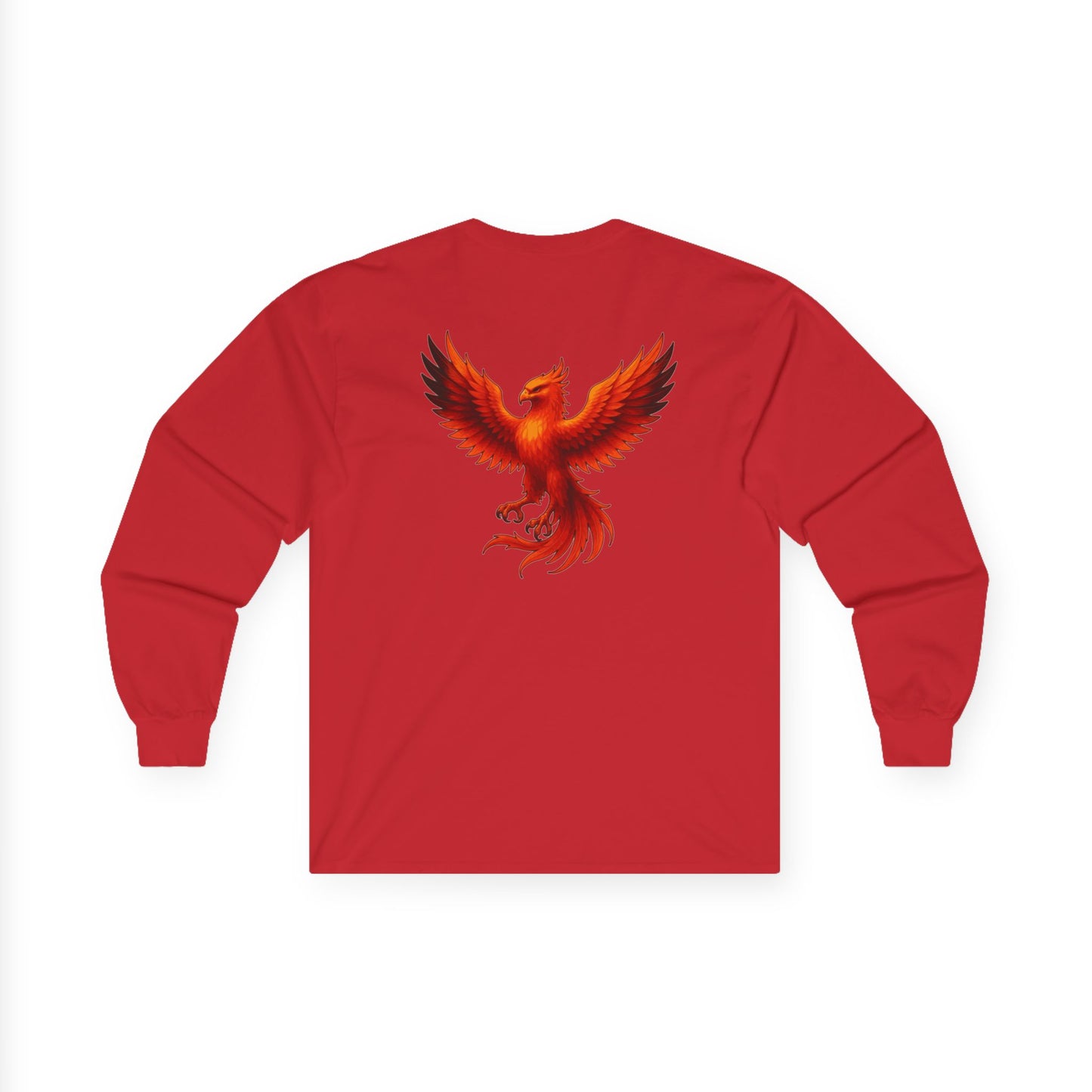 True Souls Phoenix Graphic on Back Long Sleeve Tee