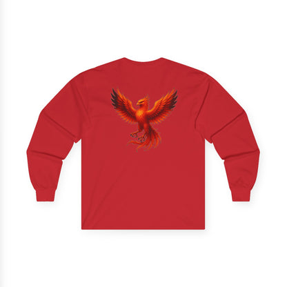 True Souls Phoenix Graphic on Back Long Sleeve Tee