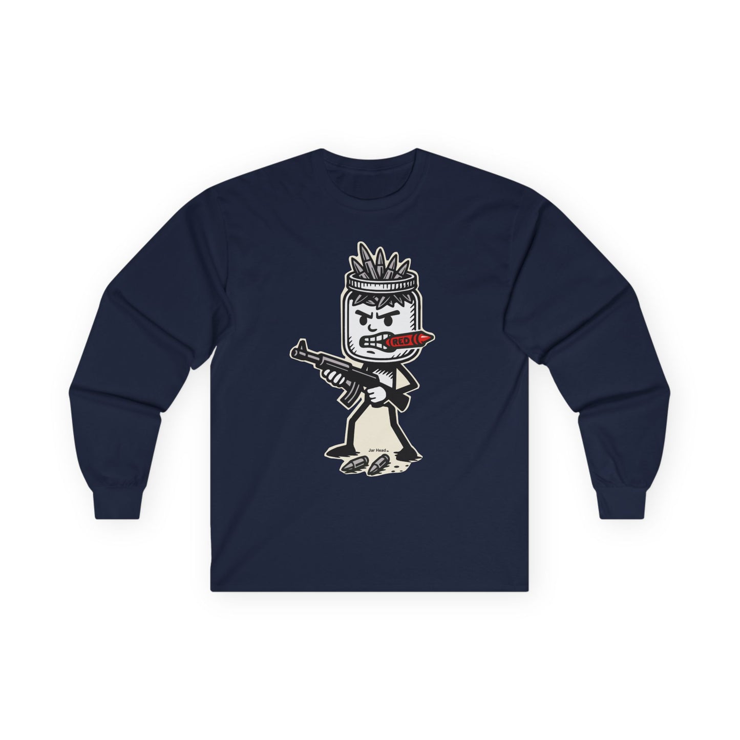 Jar Head - Long Sleeve Tee - Unisex Ultra Cotton Shirt