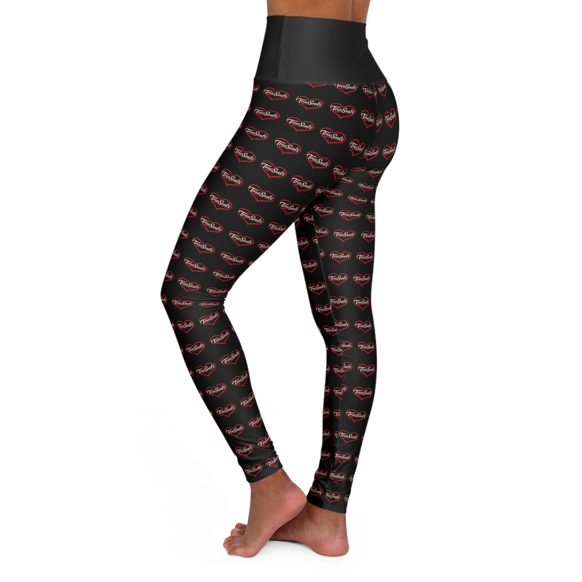 TrueSouls Heart High-Waist Yoga Leggings