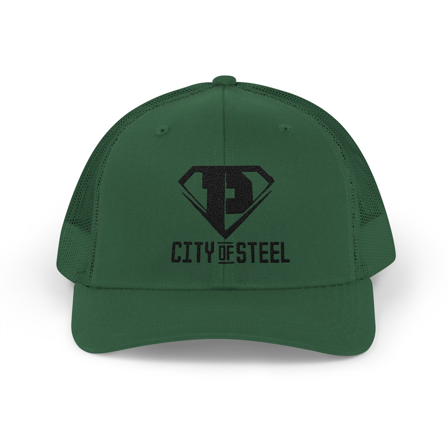 City of Steel Snapback Trucker Cap - Trendy Baseball Hat for Sports, Casual Wear, Gifts, Outdoor Events, Men and Women