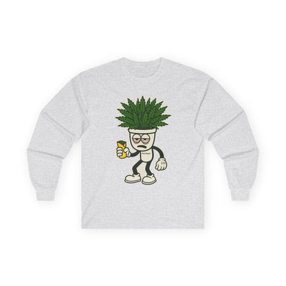 Pot Head - Long Sleeve Tee - Unisex Ultra Cotton Shirt
