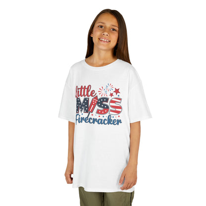 Little Miss Firecracker Kids Tee - Direct to Garment