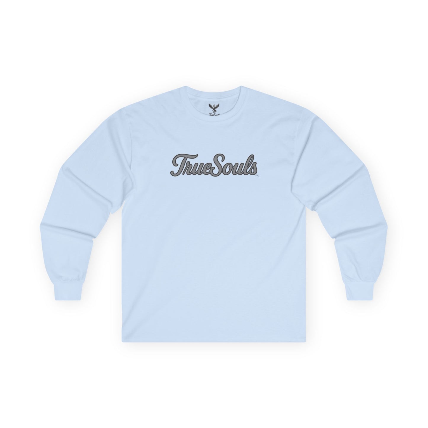True Souls Black & White Phoenix on Back Long Sleeve Tee