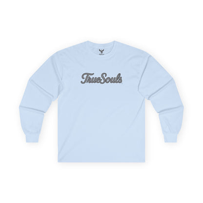 True Souls Black & White Phoenix on Back Long Sleeve Tee