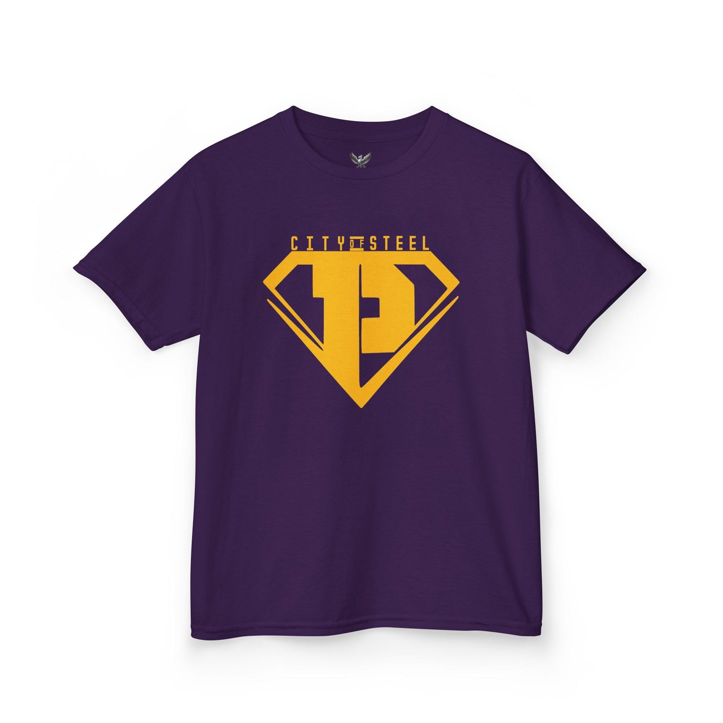 Kids Unisex City of Steel Heavy Cotton Tee