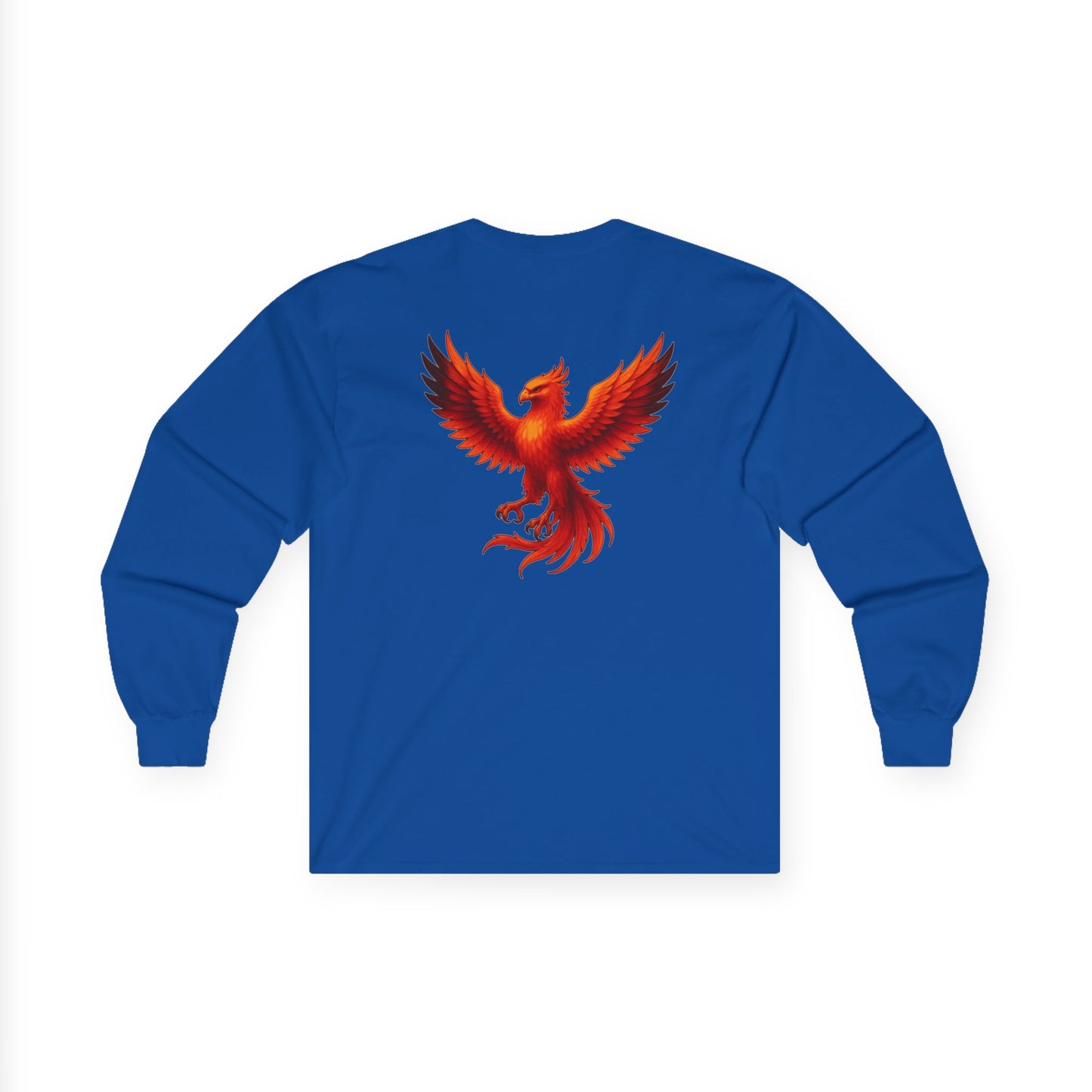 True Souls Phoenix Graphic on Back Long Sleeve Tee