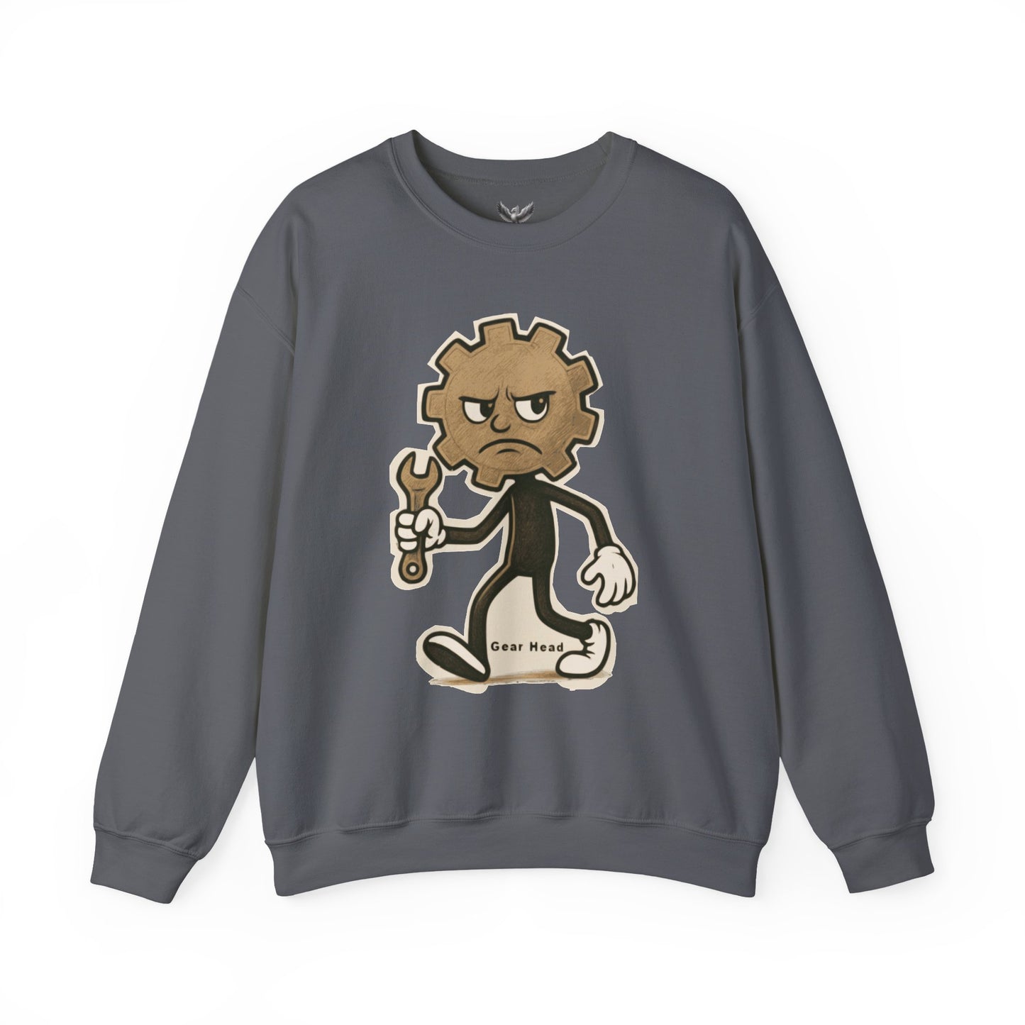 Gear Head - Unisex Crewneck Sweatshirt - Comfortable Stylish Apparel for Everyday Wear