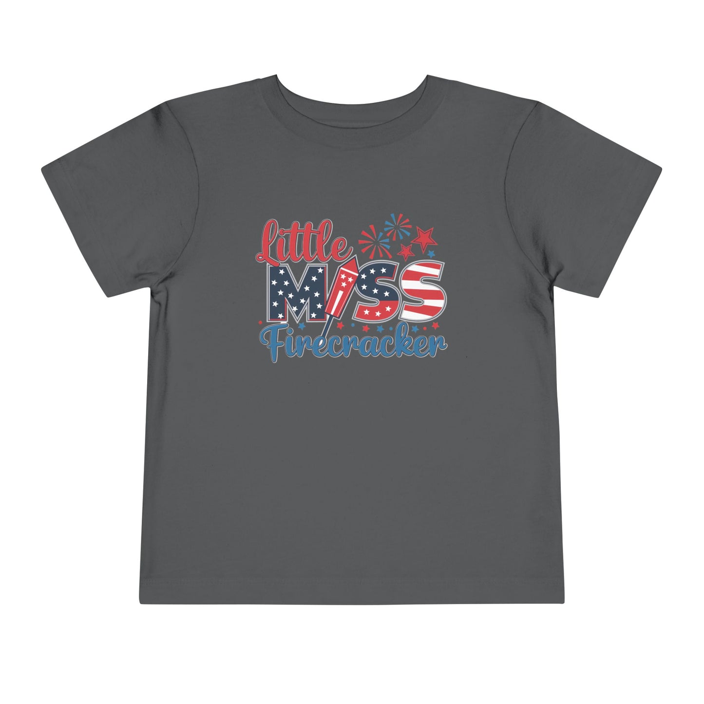 Little Miss Firecracker Toddler Tee- Direct to Garment