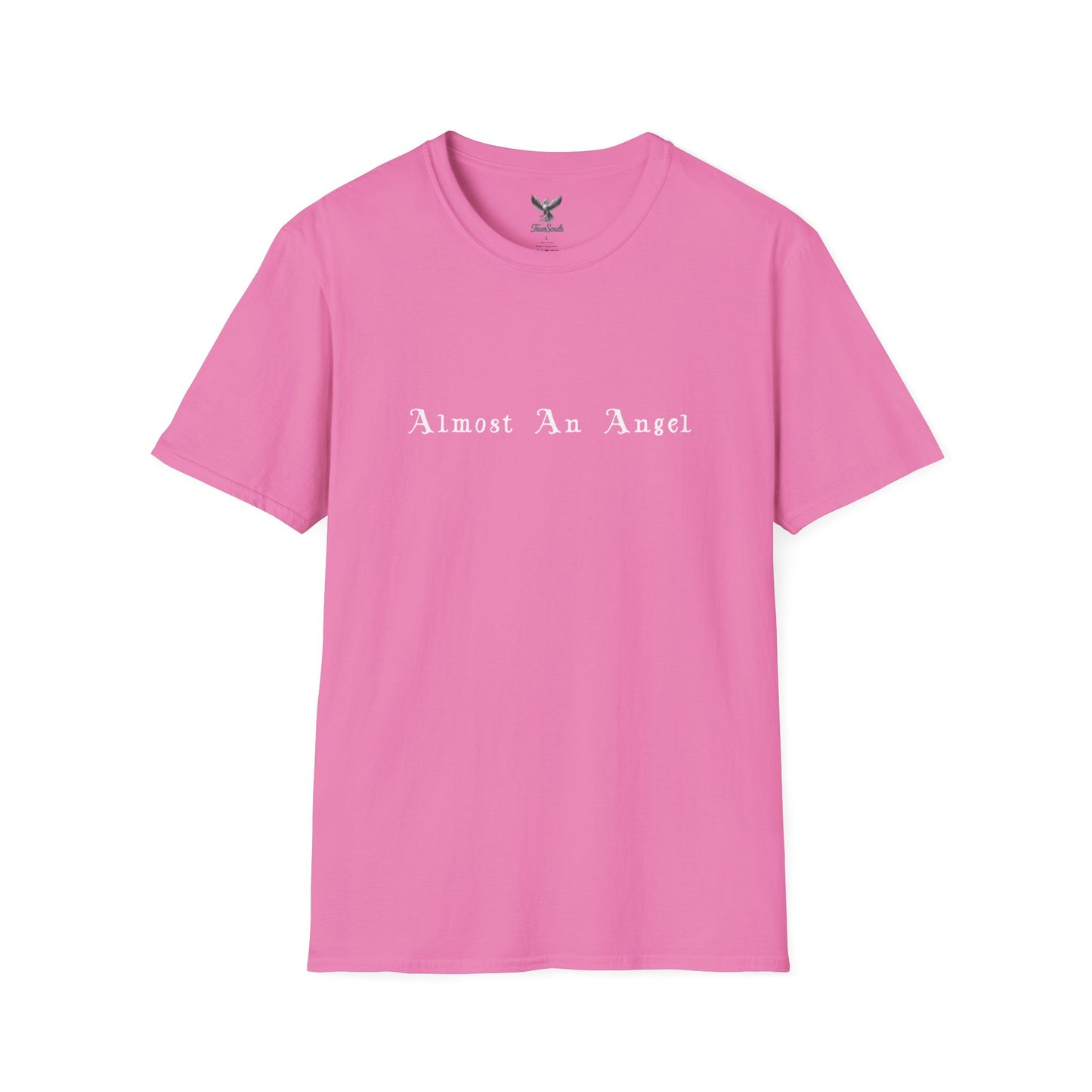 Almost An Angel - Unisex Softstyle T-Shirt - Direct to Garment