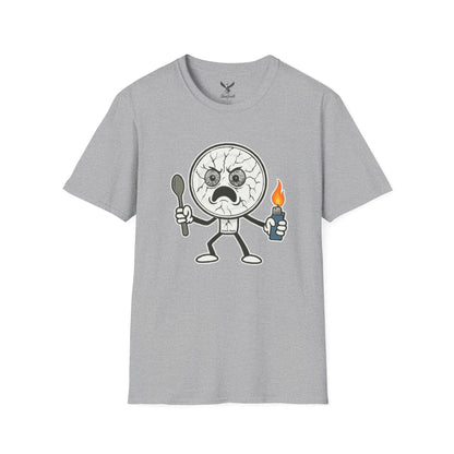Crack Head - Funny Unisex Softstyle T-Shirt Graphic