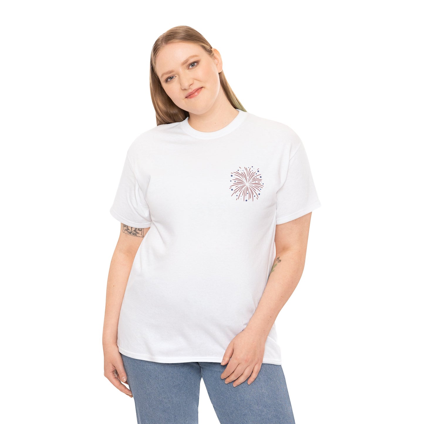 Fourth of July Freedom Tee - Unisex Cotton Shirt for Independence Day - Direct to Garment