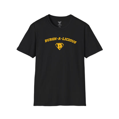 Burgh-A-Licious - City of Steel - Unisex Softstyle T-Shirt Graphic