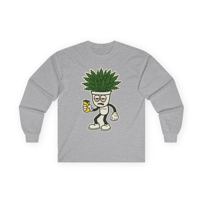 Pot Head - Long Sleeve Tee - Unisex Ultra Cotton Shirt