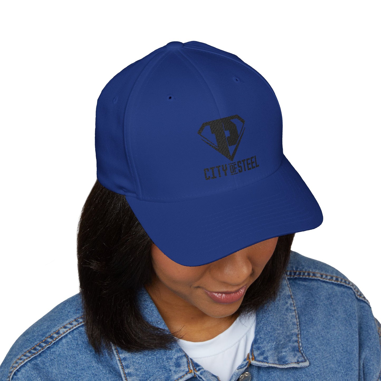 City Of Steel - Trendy Embroidered Cap, Stylish Hat for City Lovers, Perfect Gift for Father’s Day, Summer Outings, Casual Wear