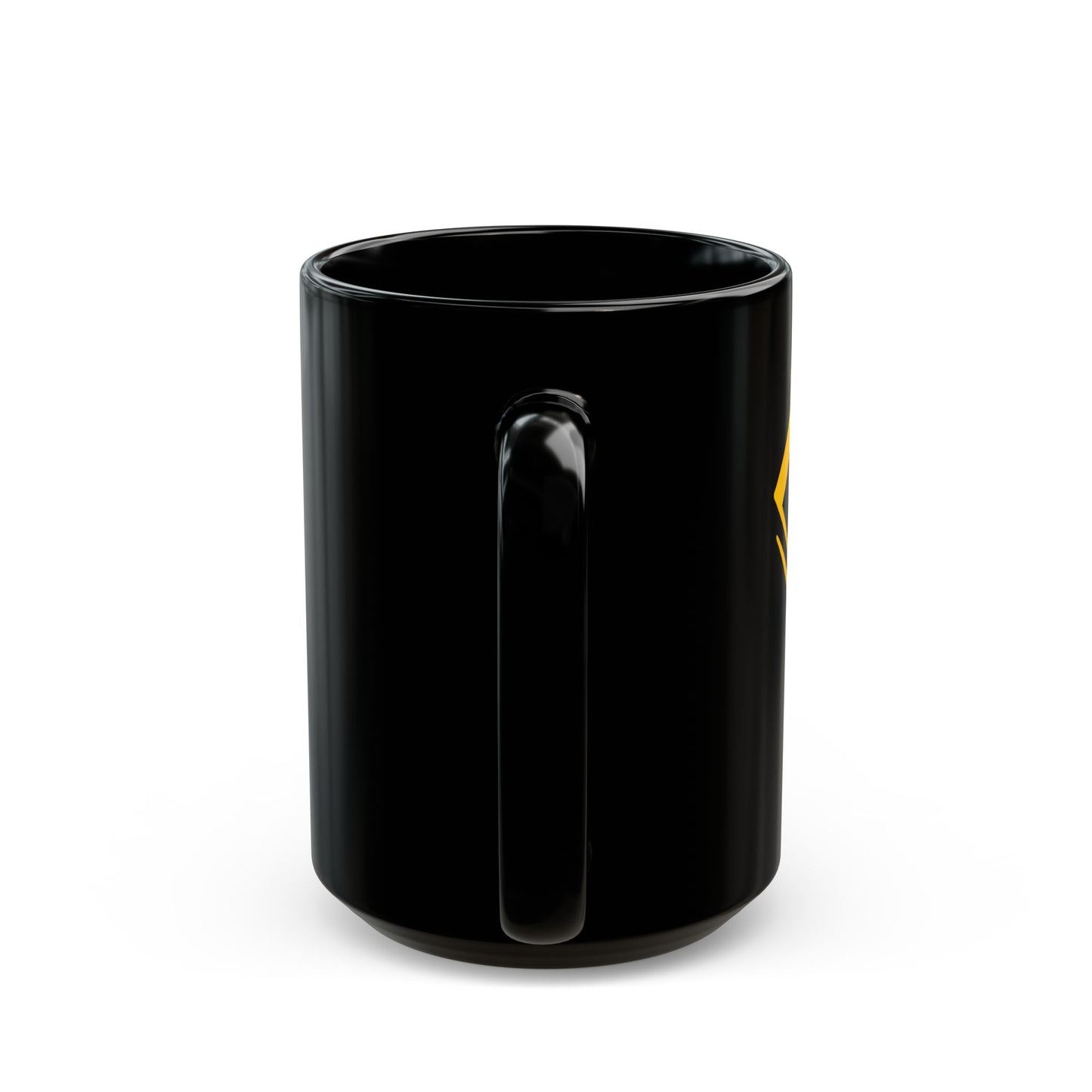 City of Steel Ceramic Mug - 11oz & 15oz Black Coffee Cup