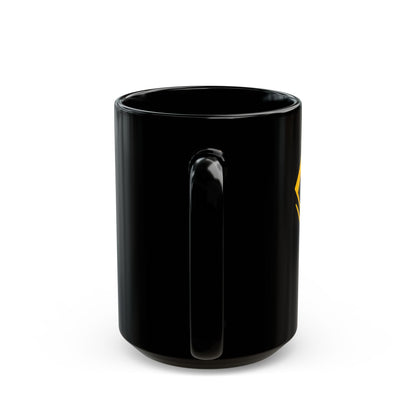 City of Steel Ceramic Mug - 11oz & 15oz Black Coffee Cup