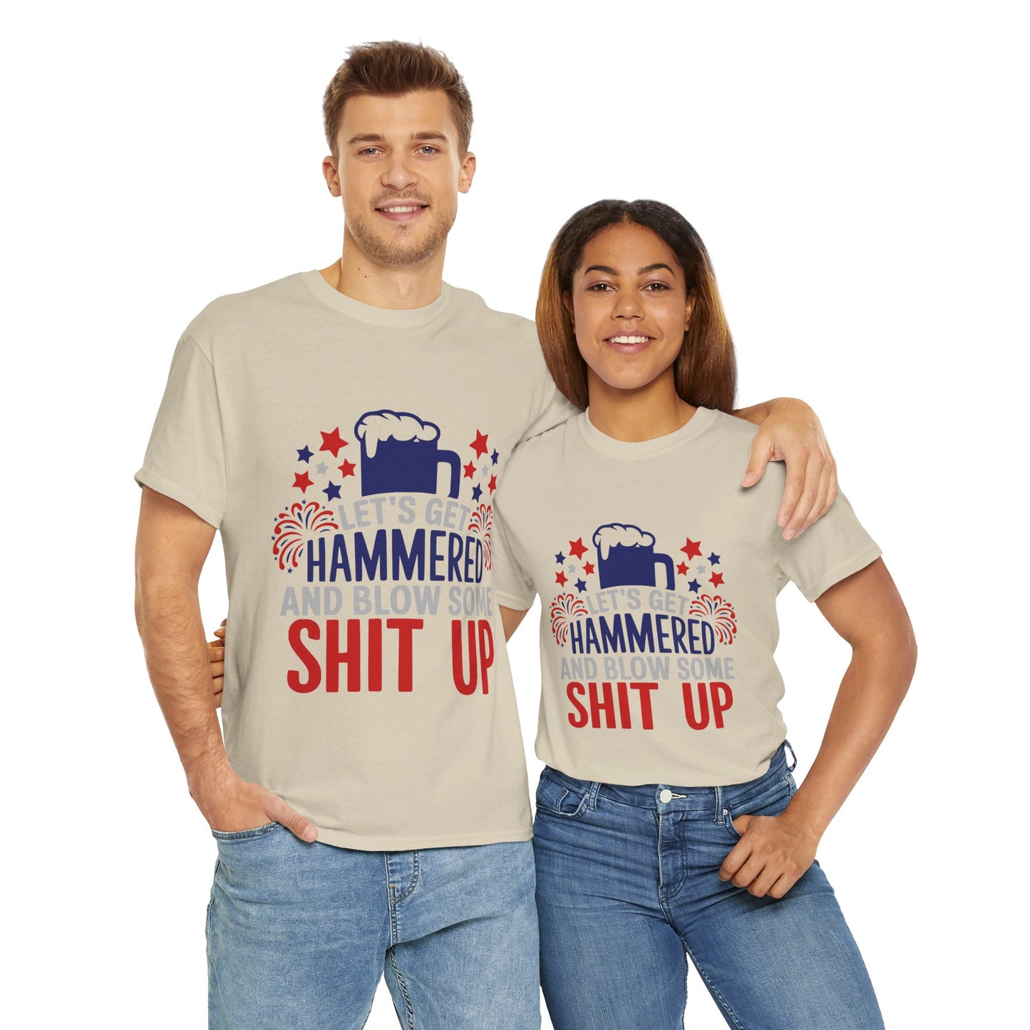 Let's Get Hammered Tee - Direct to Garment