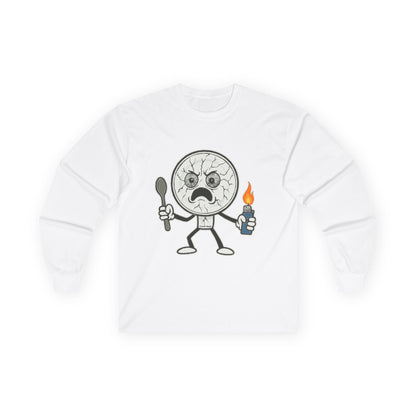 Crack Head- Long Sleeve Tee - Unisex Ultra Cotton Shirt