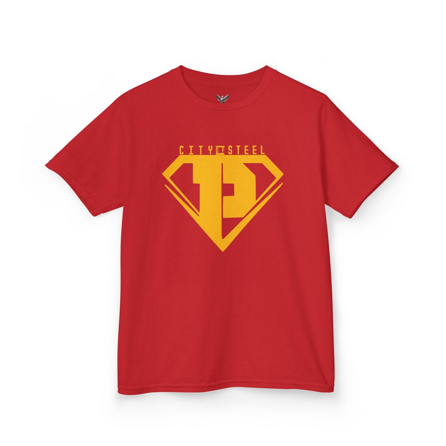 Kids Unisex City of Steel Heavy Cotton Tee