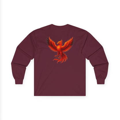 True Souls Phoenix Graphic on Back Long Sleeve Tee