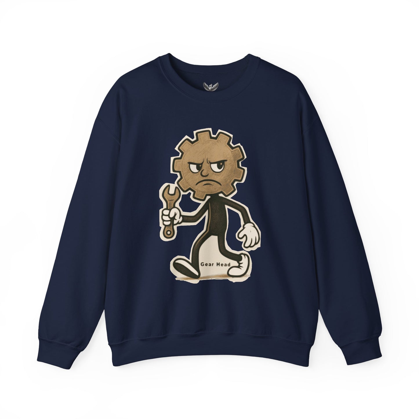 Gear Head - Unisex Crewneck Sweatshirt - Comfortable Stylish Apparel for Everyday Wear
